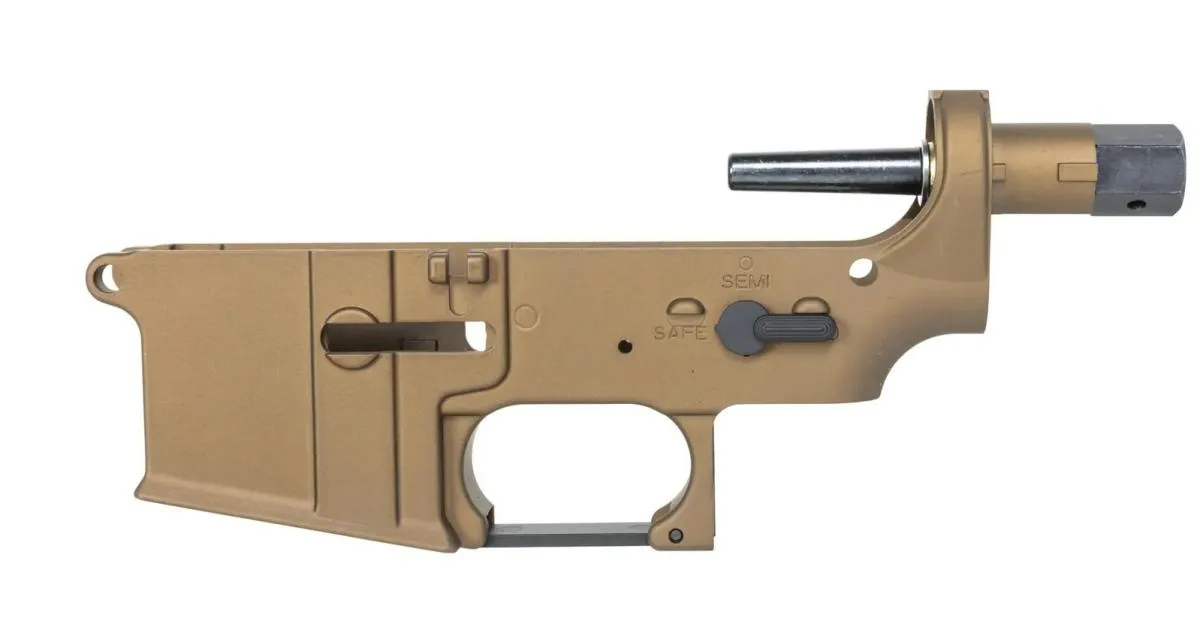 Specna Arms Universal Lower Receiver AR15 Prime Chaos Bronze